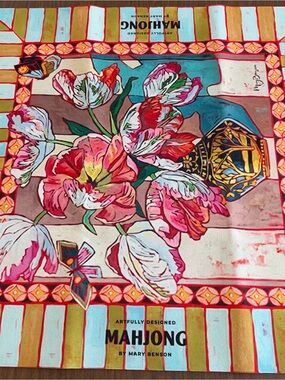 Mahjong Mat by Mary Benson - dupe mat